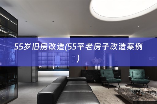 55岁旧房改造(55平老房子改造案例)
