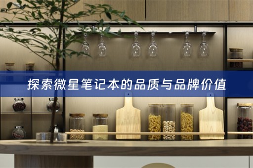 探索微星笔记本的品质与品牌价值