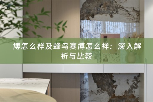 博怎么样及蜂鸟赛博怎么样：深入解析与比较