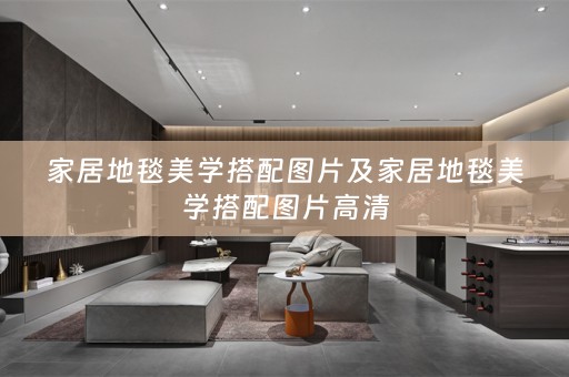 家居地毯美学搭配图片及家居地毯美学搭配图片高清