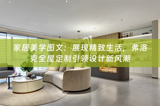家居美学图文：展现精致生活，弗洛克引领设计新风潮