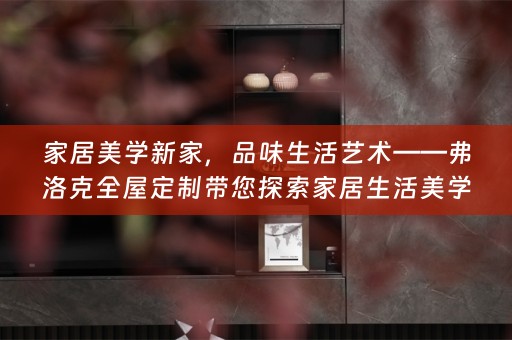 家居美学新家，品味生活艺术——弗洛克带您探索家居生活美学