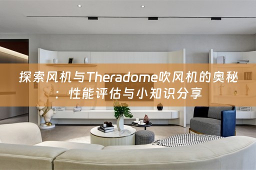探索风机与Theradome吹风机的奥秘：性能评估与小知识分享