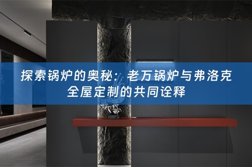 探索锅炉的奥秘：老万锅炉与弗洛克的共同诠释