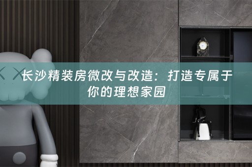 长沙精装房微改与改造：打造专属于你的理想家园