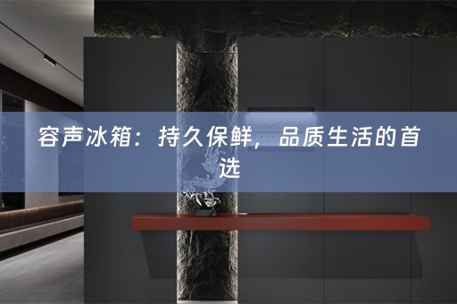 容声冰箱：持久保鲜，品质生活的首选