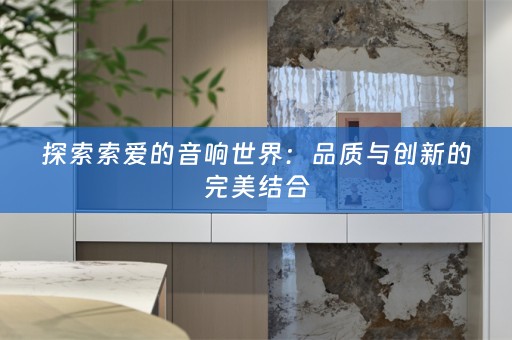 探索索爱的音响世界：品质与创新的完美结合