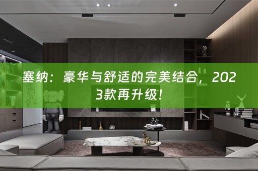 塞纳：豪华与舒适的完美结合，2023款再升级！