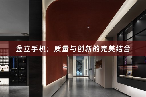 金立手机：质量与创新的完美结合