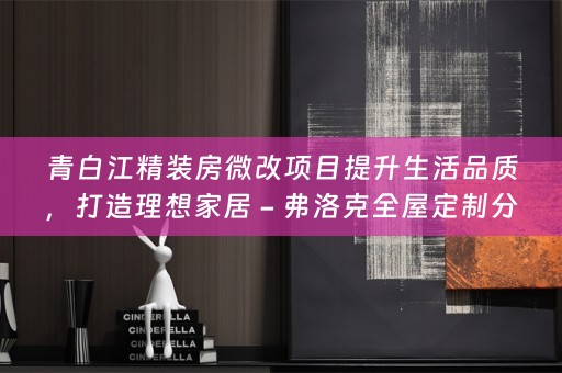 青白江精装房微改项目提升生活品质，打造理想家居 - 弗洛克分享