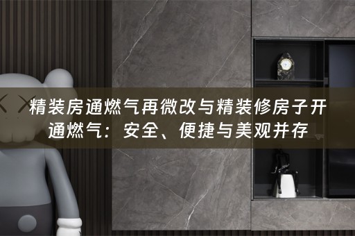 精装房通燃气再微改与精装修房子开通燃气：安全、便捷与美观并存