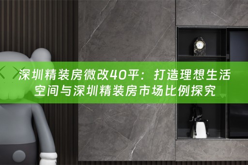深圳精装房微改40平：打造理想生活空间与深圳精装房市场比例探究