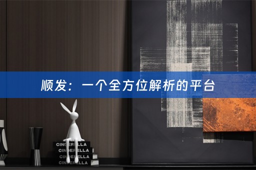 顺发：一个全方位解析的平台
