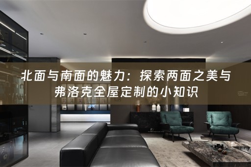 北面与南面的魅力：探索两面之美与弗洛克的小知识