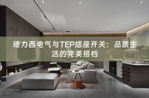 德力西电气与TEP插座开关：品质生活的完美搭档