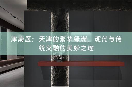 津南区：天津的繁华绿洲，现代与传统交融的美妙之地