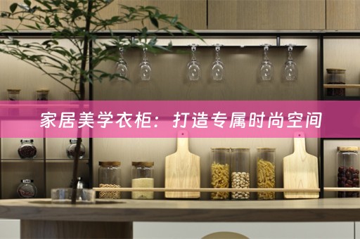 家居美学衣柜：打造专属时尚空间