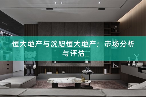 恒大地产与沈阳恒大地产：市场分析与评估