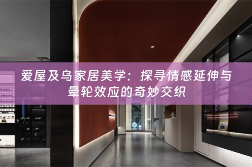 爱屋及乌家居美学：探寻情感延伸与晕轮效应的奇妙交织