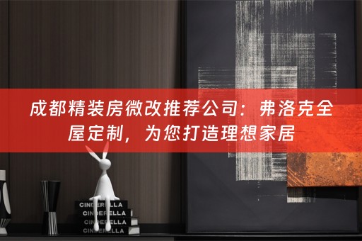 成都精装房微改推荐公司：弗洛克，为您打造理想家居