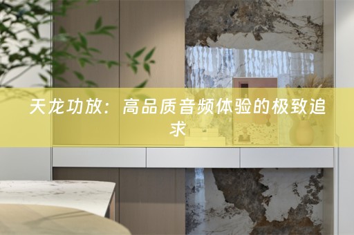 天龙功放：高品质音频体验的极致追求
