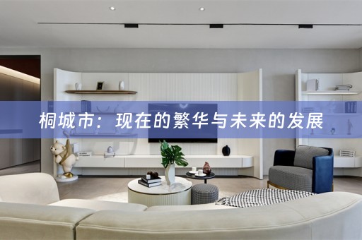 桐城市：现在的繁华与未来的发展