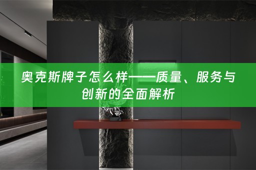 奥克斯牌子怎么样——质量、服务与创新的全面解析