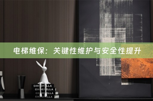 电梯维保：关键性维护与安全性提升
