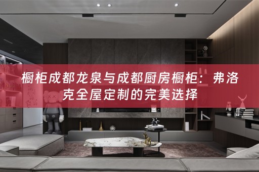 橱柜成都龙泉与成都厨房橱柜：弗洛克的完美选择
