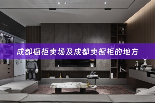 成都橱柜卖场及成都卖橱柜的地方