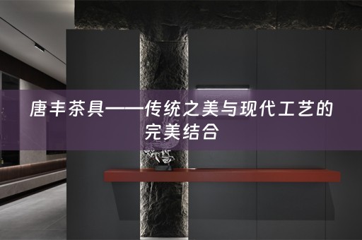 唐丰茶具——传统之美与现代工艺的完美结合