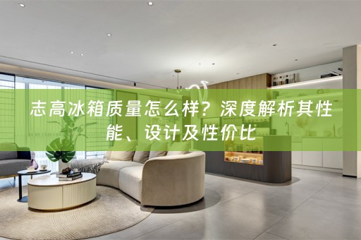 志高冰箱质量怎么样？深度解析其性能、设计及性价比