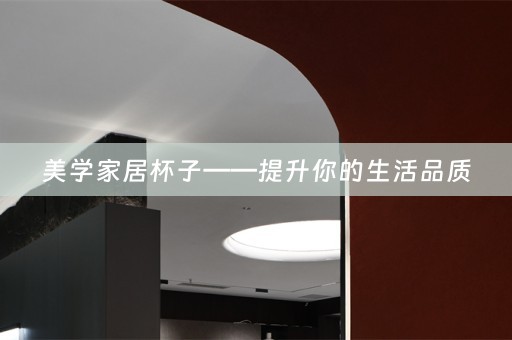 美学家居杯子——提升你的生活品质
