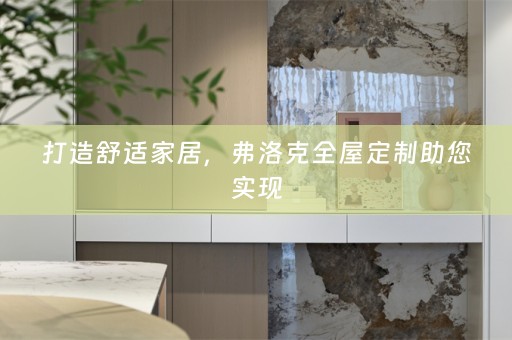 打造舒适家居，弗洛克助您实现