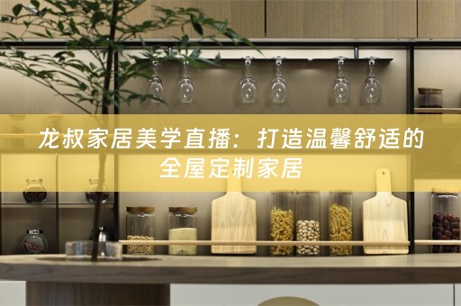 龙叔家居美学直播：打造温馨舒适的家居