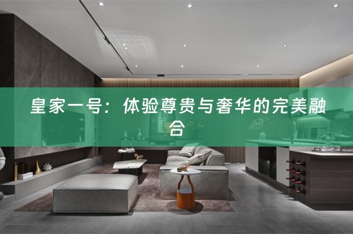 皇家一号：体验尊贵与奢华的完美融合