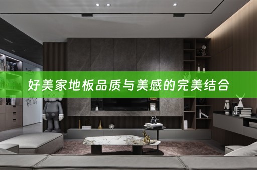 好美家地板品质与美感的完美结合