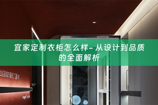 宜家定制衣柜怎么样- 从设计到品质的全面解析
