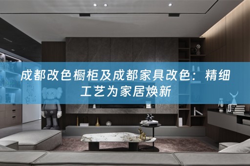 成都改色橱柜及成都家具改色：精细工艺为家居焕新