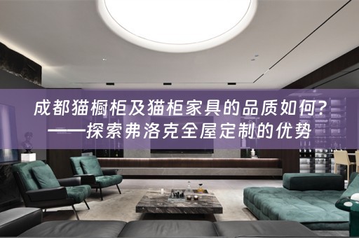 成都猫橱柜及猫柜家具的品质如何？——探索弗洛克的优势