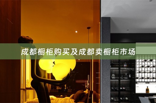 成都橱柜购买及成都卖橱柜市场