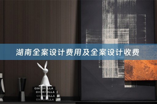 湖南全案设计费用及全案设计收费 