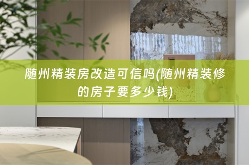随州精装房改造可信吗(随州精装修的房子要多少钱)