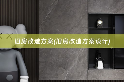 旧房改造方案(旧房改造方案设计)