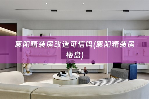 襄阳精装房改造可信吗(襄阳精装房楼盘)
