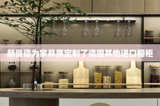 赫曼德为家具展定制了德国其他进口橱柜