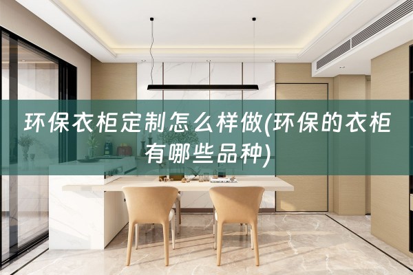 环保衣柜定制怎么样做(环保的衣柜有哪些品种)