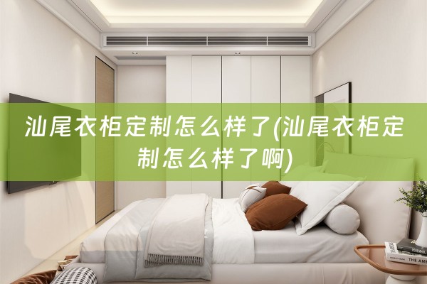 汕尾衣柜定制怎么样了(汕尾衣柜定制怎么样了啊)
