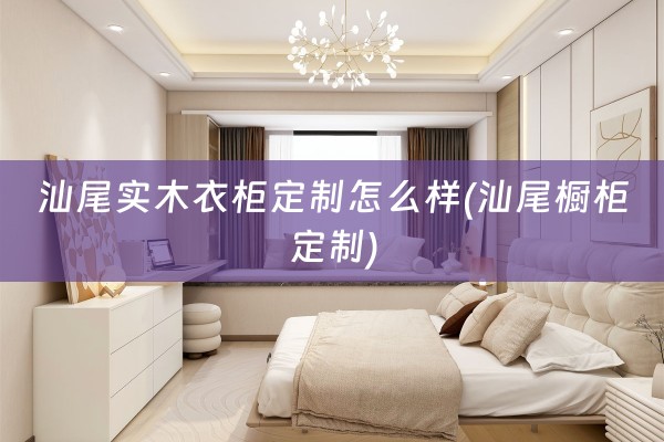 汕尾实木衣柜定制怎么样(汕尾橱柜定制)