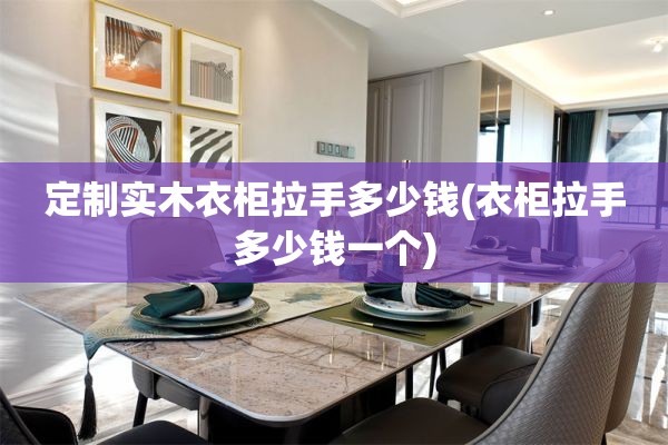 定制实木衣柜拉手多少钱(衣柜拉手多少钱一个)